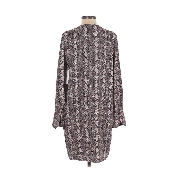 Equipment Bonnie Snake Print Dress Size Small New with Tags - Picture 5 of 5